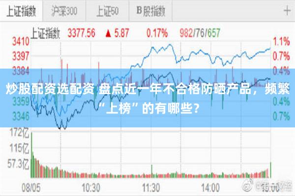 炒股配资选配资 盘点近一年不合格防晒产品,频繁“上榜”的有哪些?
