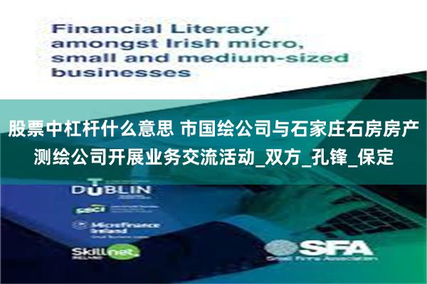 股票中杠杆什么意思 市国绘公司与石家庄石房房产测绘公司开展业务交流活动_双方_孔锋_保定