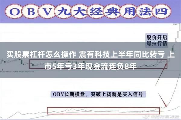 买股票杠杆怎么操作 震有科技上半年同比转亏 上市5年亏3年现金流连负8年